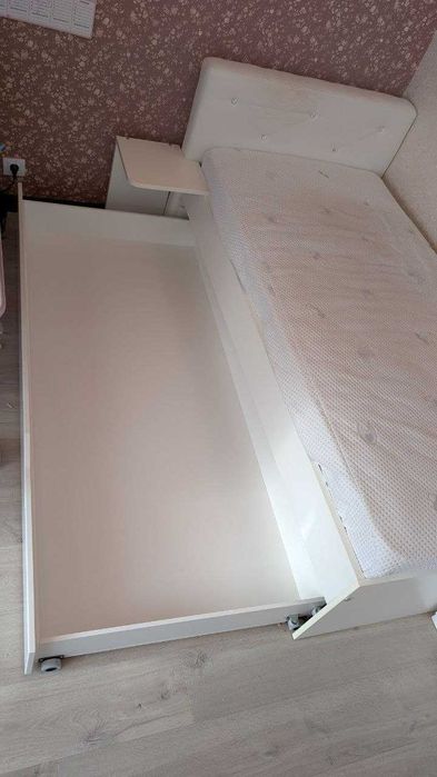 Ліжко Meblik 190×90 з ящиком + матрац (б/в)