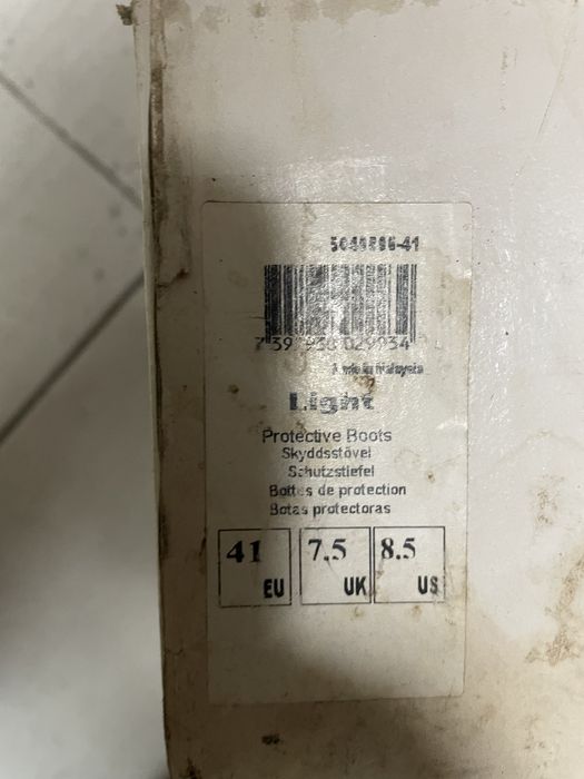 Bota de borracha jonhsered