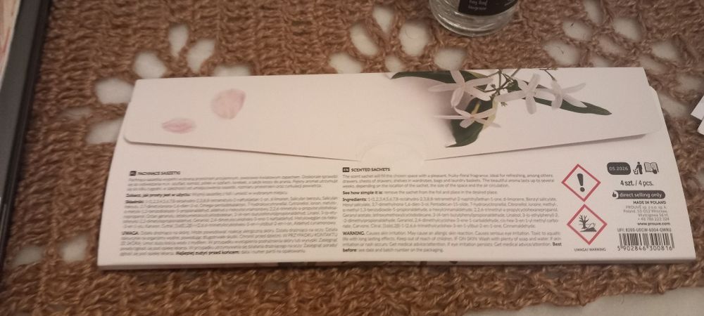 Saquetas perfumadas 4 unidades