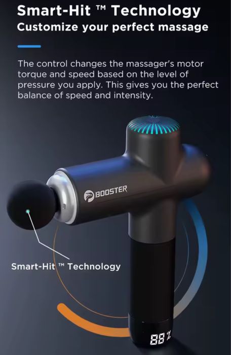 ‼️Ударний масажер Booster Lightsaber перкусійний масажер для тіла‼️
