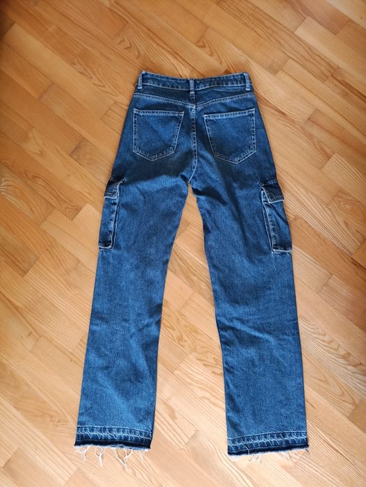 Джинси карго, жіночі, від bershka