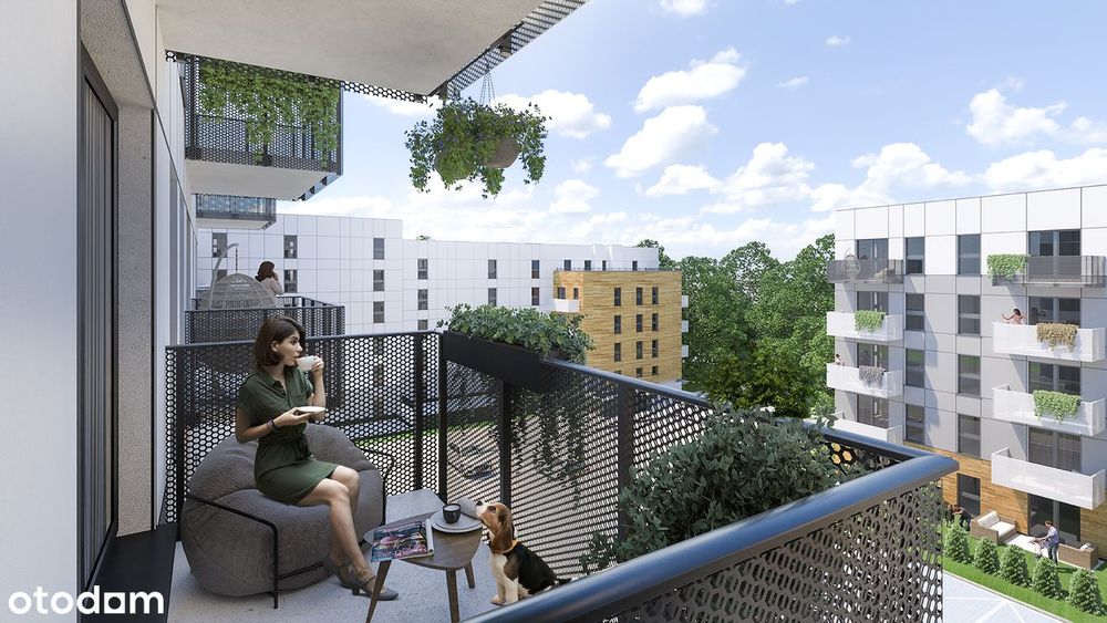 1-pokojowe mieszkanie 30m2 + balkon