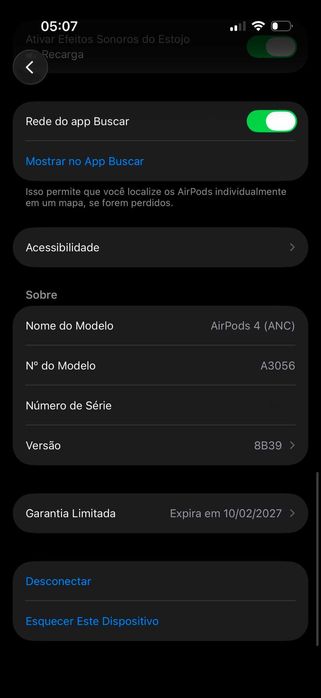 Airpods 4 ANC - com cancelamento de ruído