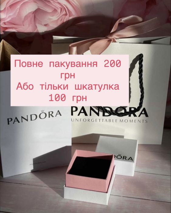 Сережки Pandora по супер ціні