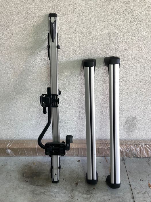 Barras tejadilho e suporte bicicleta bmw 320d modelo 2020