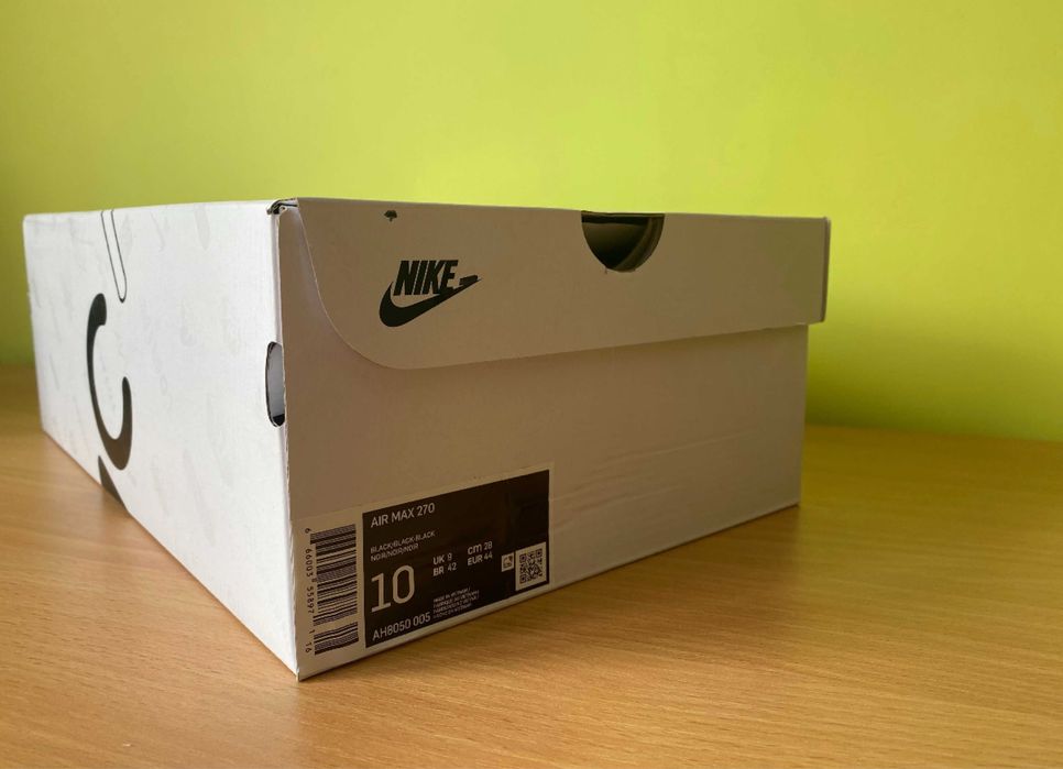 Nike Air Max 270 Rozmiar 44 Czarne