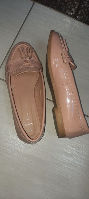 Mokasyny  beżowe