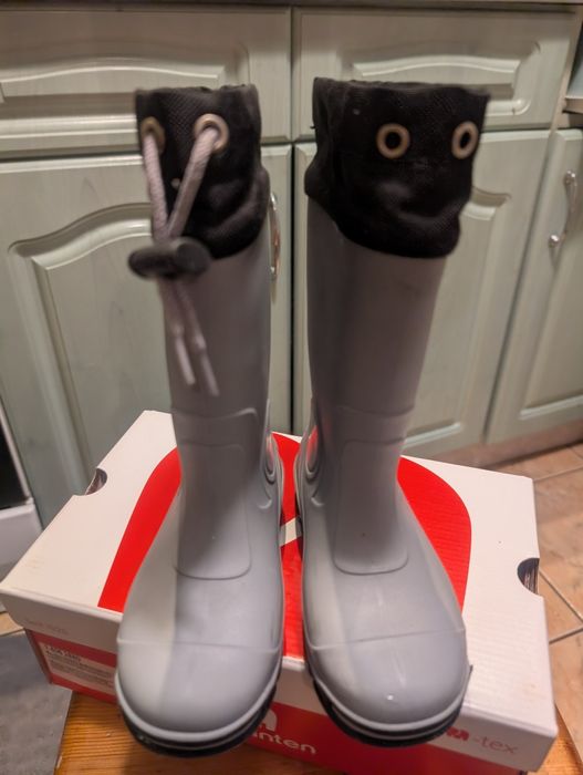 Kalosze dziecięce 23/24 szare