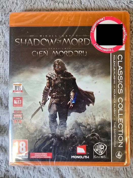 Śródziemie Cień Mordoru Middle-Earth: Shadow of Mordor PL NOWA FOLIA PC