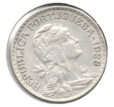 1 Escudo 1928 - bela