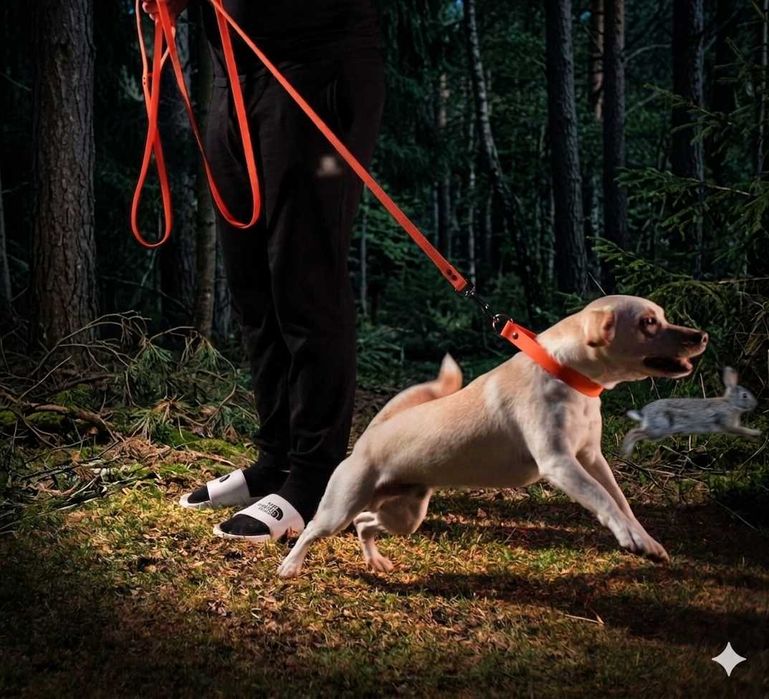 Wodoodporna smycz Hexa 3m – lekka i wytrzymała (jak Biothane)