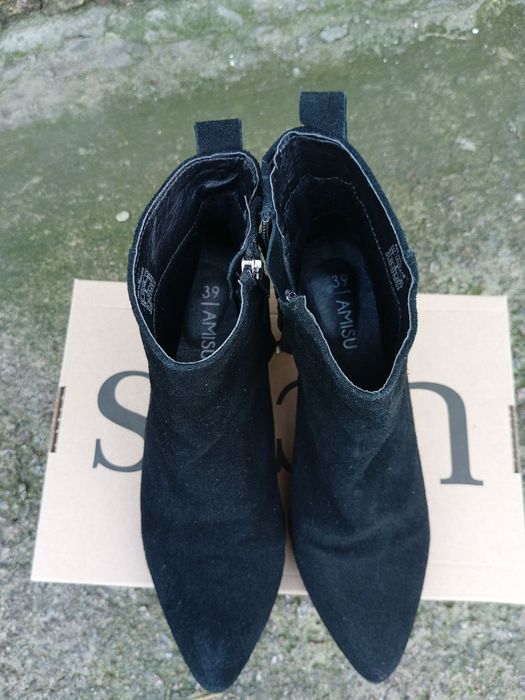 Черевики, замша, стильні