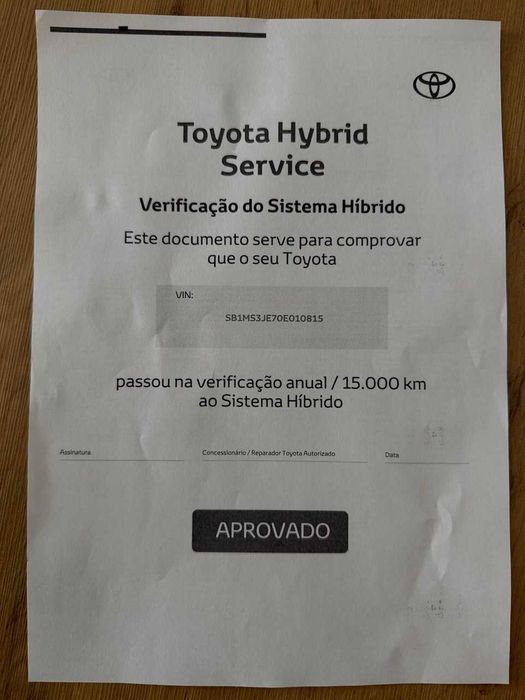 Toyota Auris hybrid 1.8