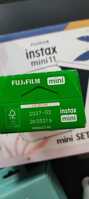 Instax mini 11 aparat natychmiastowy mega zestaw wkład akcesoria etui