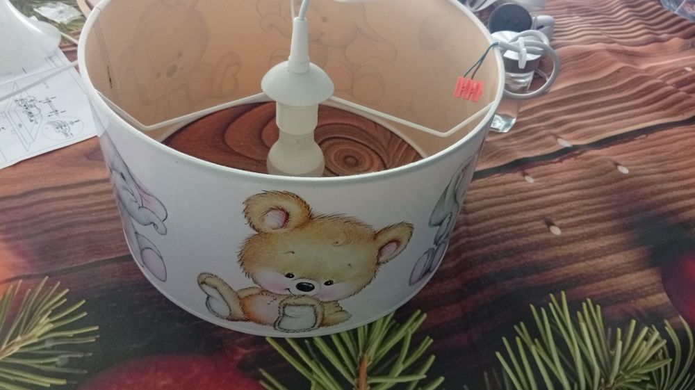 Lampa sufitowa zwierzątka