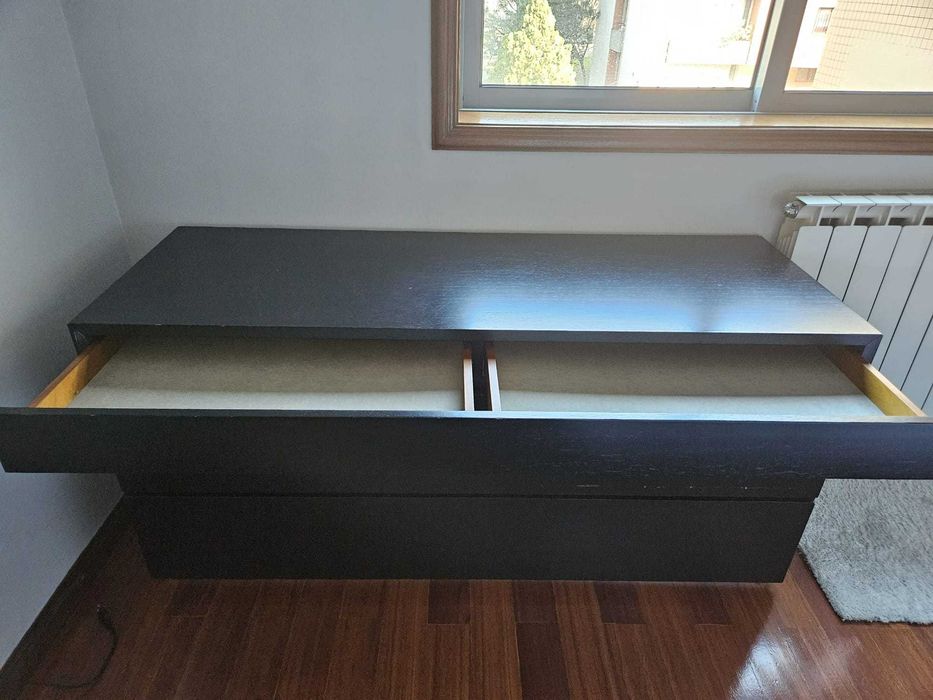 Cómoda de Quarto Preta