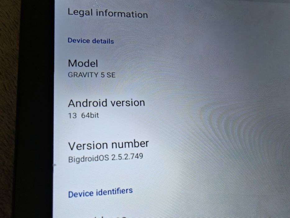 Android tablet como NOVO