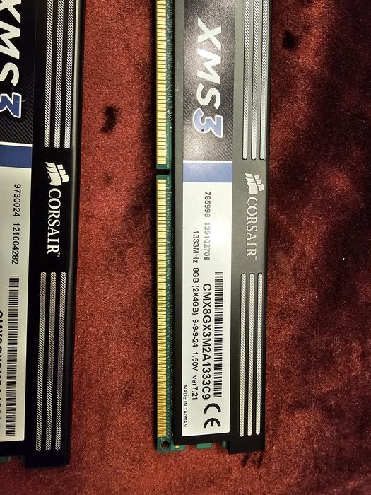 DDR3 Ram 16gb (4x4Gb) 1333 Mhz