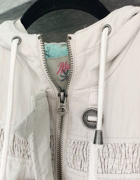 S/M Mantaray parka przeciwdeszczowa kurtka przejściowa wiosenna Boho