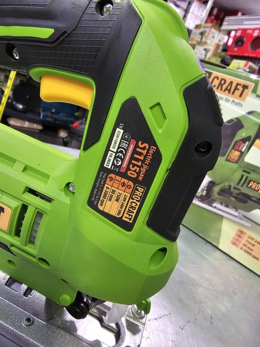 Лобзик Электролобзик ProCraft ST1150 Лазер Подсветка Медная Обмотка