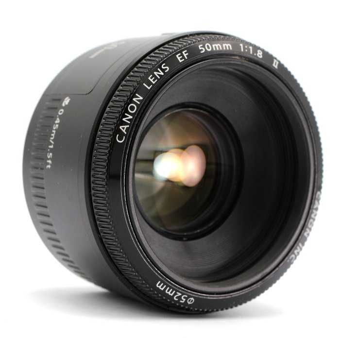 Canon EF 50mm 1.8 II ( Como nova )