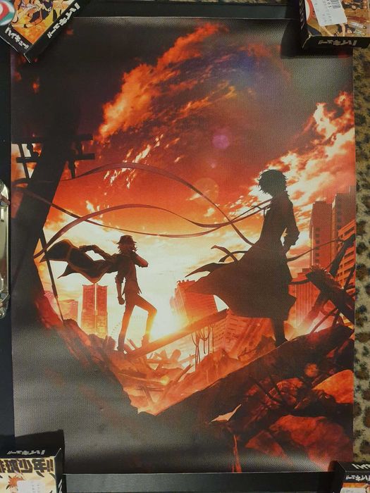 Plakat Bungo Stray Dogs A3 30x42 Dekoracja na prezent
