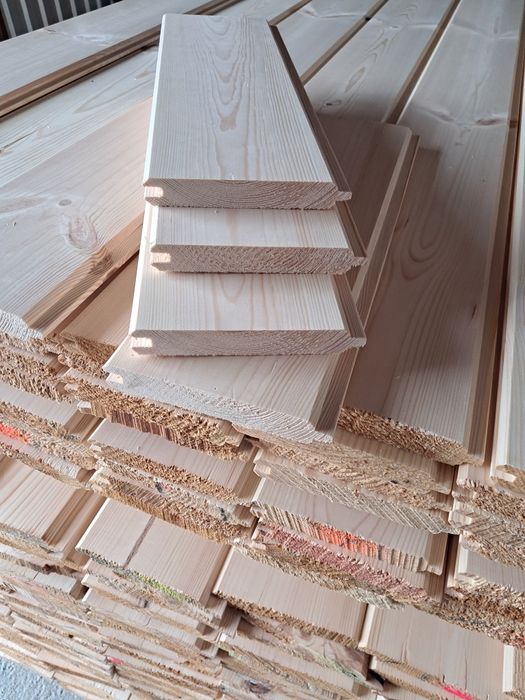 Deska szalówka, podbitka dwu stronna faza sosna, świerk, modrzew