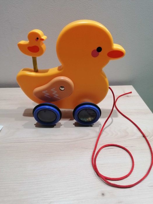 Kaczuszka na sznurku do ciągnięcia