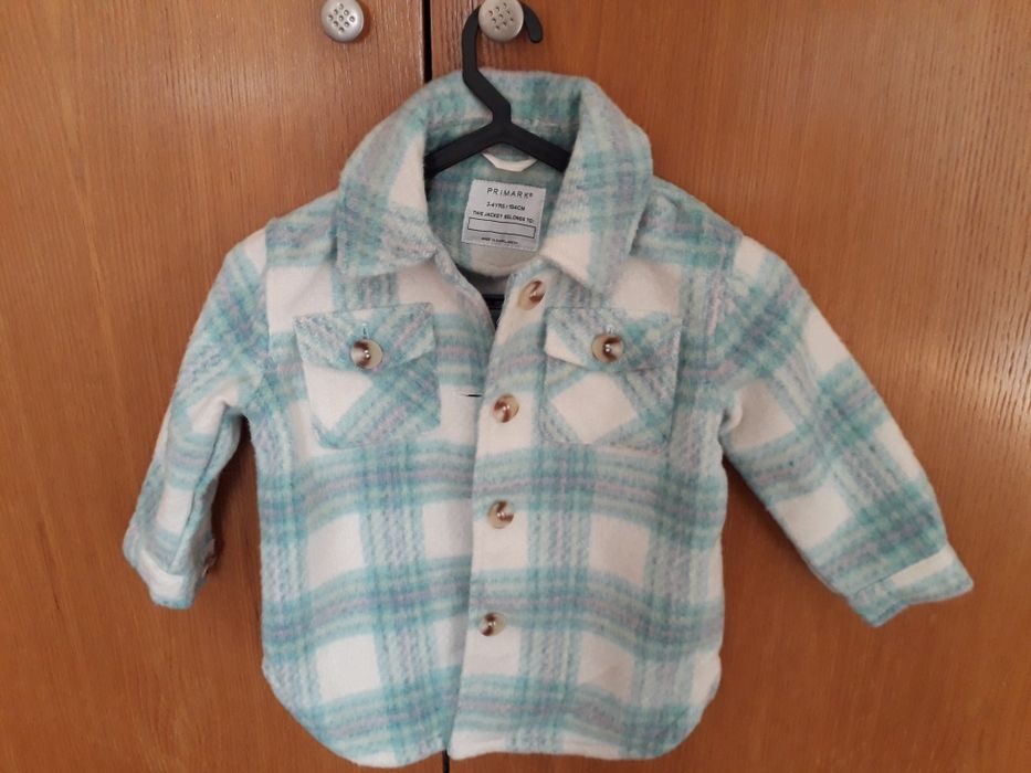 Casaco camiseiro menina novo 3/4 anos