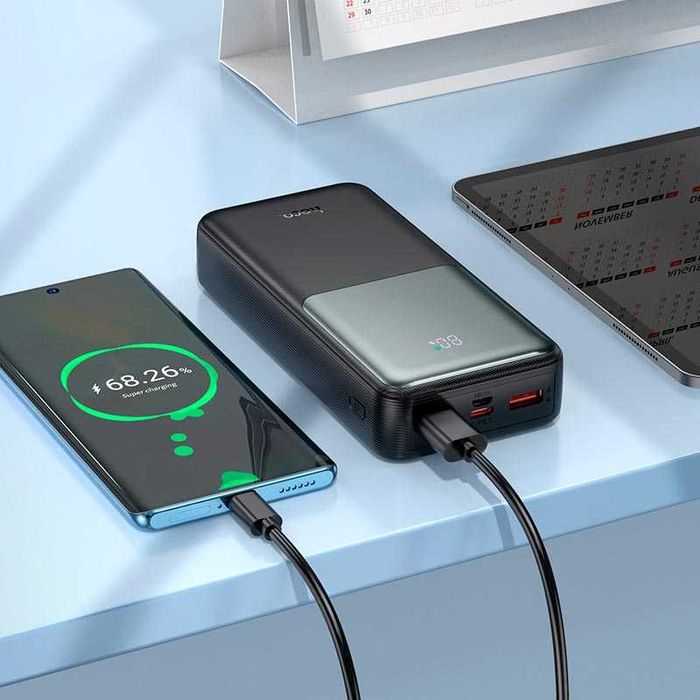 Повербанк Hoco J136A 20000 mAh 22 5W швидка зарядка