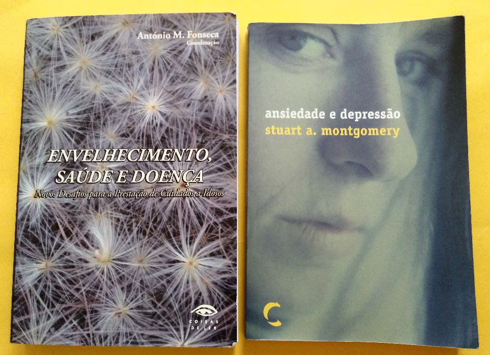 Livros sobre Acupuntura, envelhecimento, próstata, ansiedade, remédios