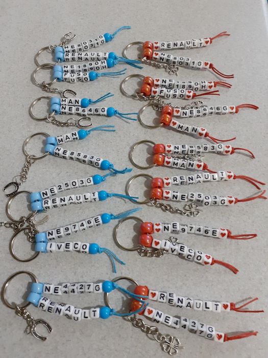 Brelok nr rejestracyjny