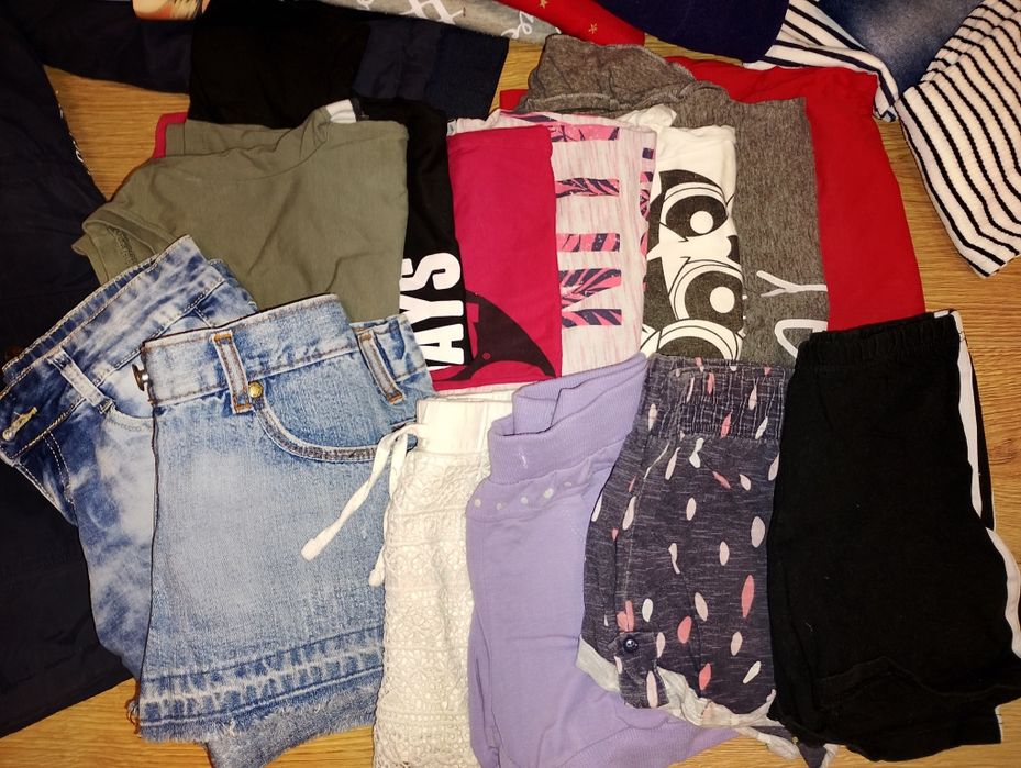 Paka ubrań 134-140 dziewczynka