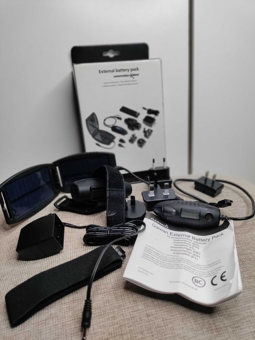 Garmin External Battery Pack Power Bank Bateria Słoneczna