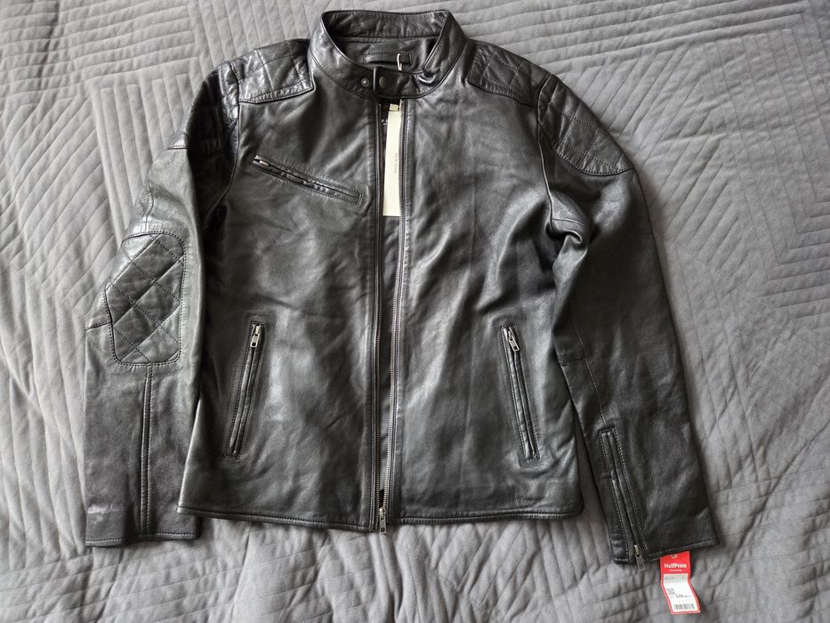 Nowa kurtka skórzana.