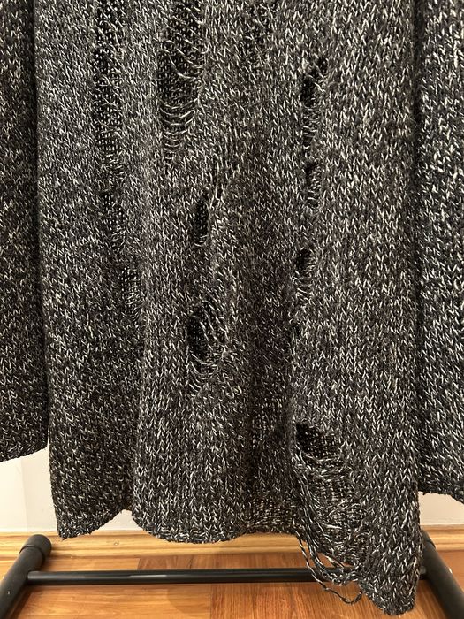 Sweter - czarny / szary Bershka rozm. M