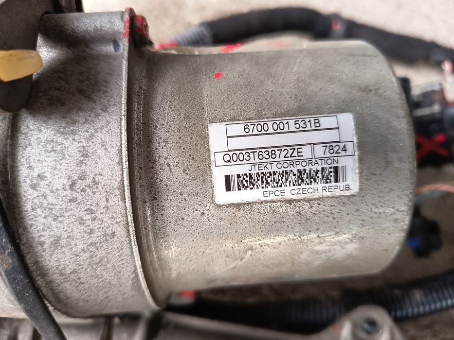 Caixa de direção com motor elétrico para Peugeot 207