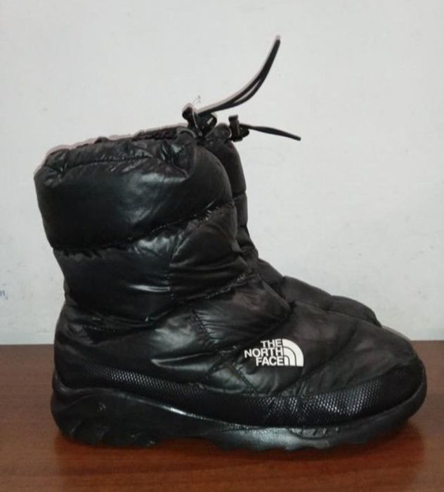 Зимові пухові чоботи дутіки  The North Face