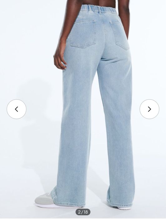 Джинси SINSAY з гумкою на талії (еластичний пояс)