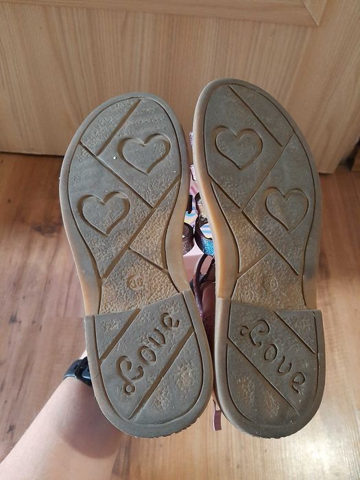 Sandały 36 dziewczęce