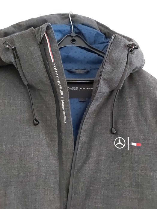 Sp NOWA kurtka TOMMY HILFIGER MERCEDES benz m płaszcz szary