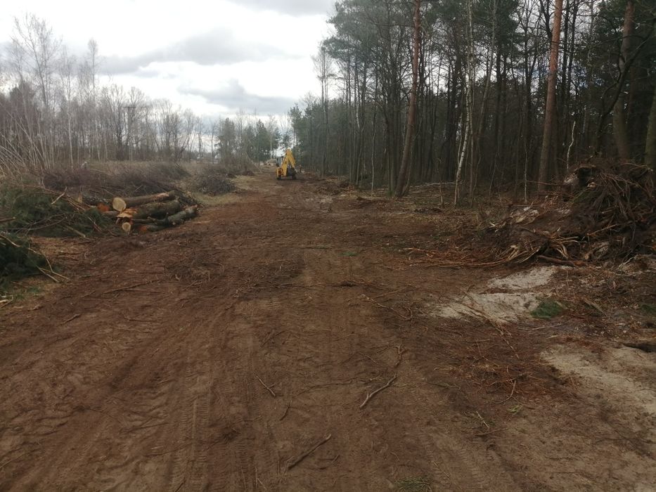 Usługi koparko ładowarką