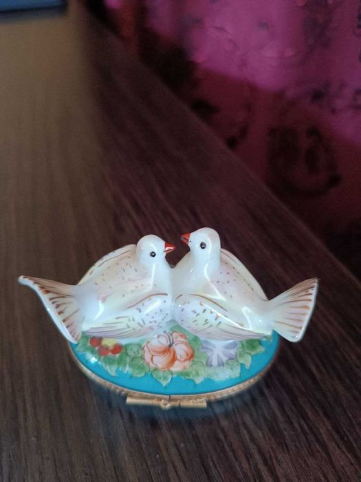 Эксклюзивная шкатулка Chamart Limoges Франция Оригинал