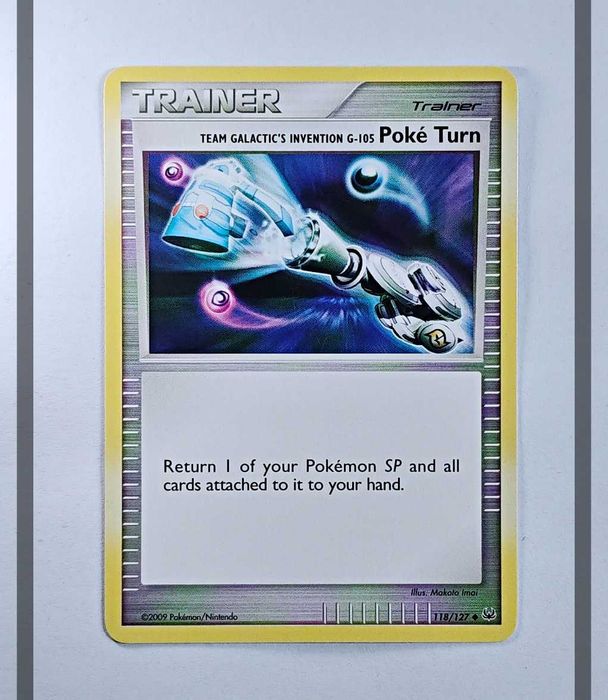 Team Galactic's Invention G-105 Poké Turn 118/127