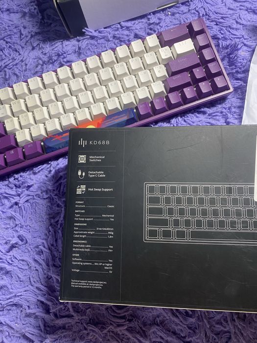 Механична Клавиатура Dark Projekt kb68