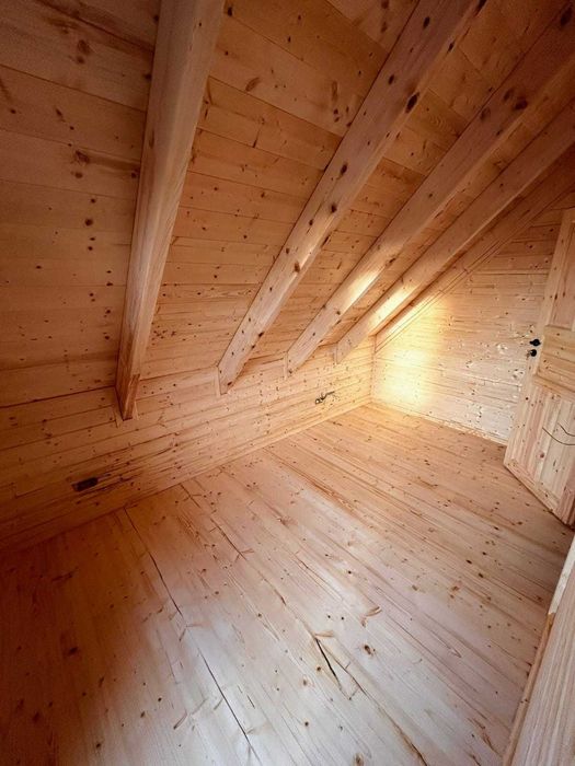 Drewniany domek letniskowy Karolina 61 + 19 m2 wersja CAŁOROCZNA