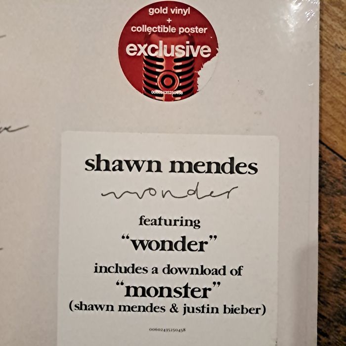 Shawn Mendes Wonder GOLD Vinyl