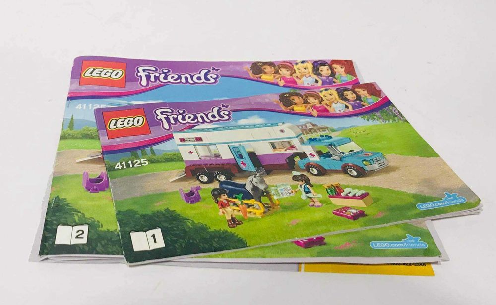 Lego Friends przyczepa lecznica dla koni 41125