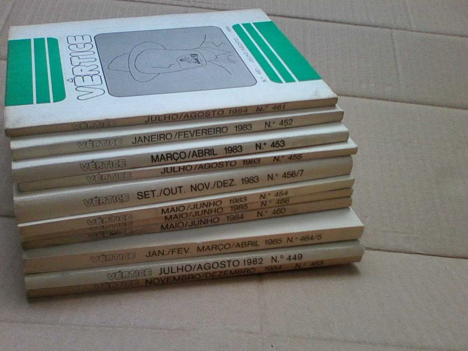 Revista Vértice - vários numeros
