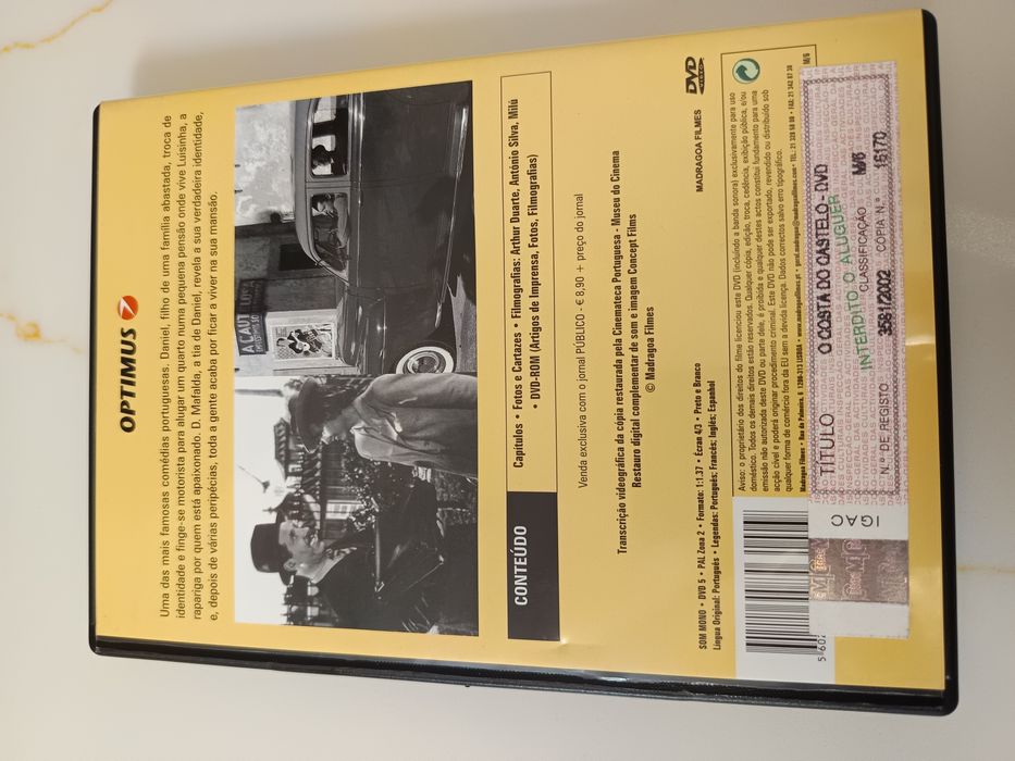 DVD o costa do castelo